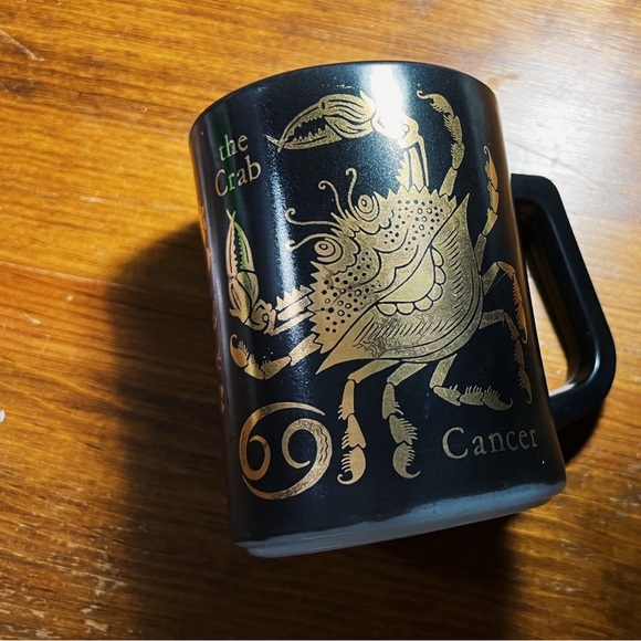 Federal Glass Mid-Century Zodiac Mug: Cancer - Picture 3 of 6